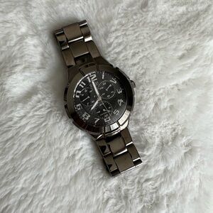 Men’s Guess Sleek Gunmetal Gray Watch